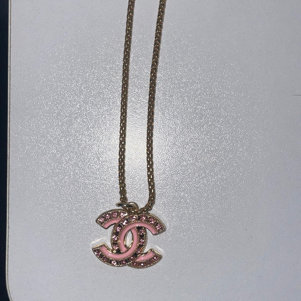 Cc Charms With Unbranded Chain 18” Preowned